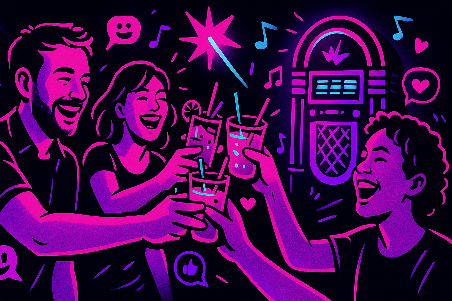 Apéro musical festif entre potes avec AperoRoom, jukebox collaboratif et tirage au sort à distance